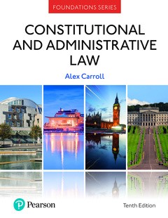 Couverture de l’ouvrage Constitutional and Administrative Law