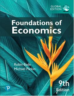 Cover of the book Foundations of Economics, Global Edition
