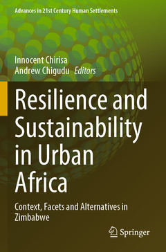Couverture de l’ouvrage Resilience and Sustainability in Urban Africa