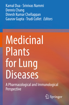 Couverture de l’ouvrage Medicinal Plants for Lung Diseases