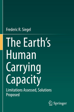 Couverture de l’ouvrage The Earth’s Human Carrying Capacity