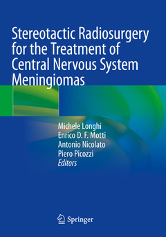 Couverture de l’ouvrage Stereotactic Radiosurgery for the Treatment of Central Nervous System Meningiomas