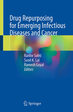 Couverture de l’ouvrage Drug Repurposing for Emerging Infectious Diseases and Cancer