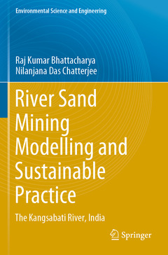 Couverture de l’ouvrage River Sand Mining Modelling and Sustainable Practice