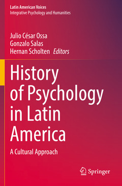 Couverture de l’ouvrage History of Psychology in Latin America