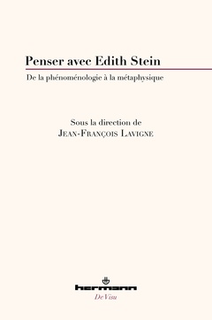 Couverture de l’ouvrage Penser avec Edith Stein
