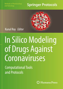 Couverture de l’ouvrage In Silico Modeling of Drugs Against Coronaviruses