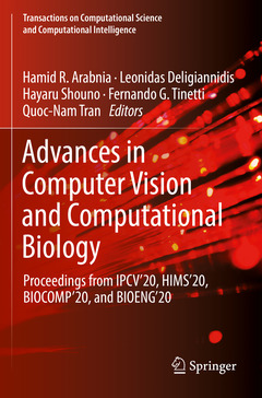 Couverture de l’ouvrage Advances in Computer Vision and Computational Biology