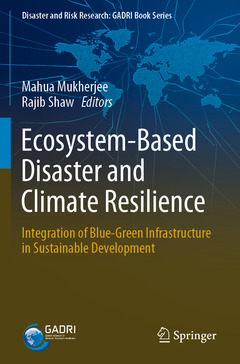 Couverture de l’ouvrage Ecosystem-Based Disaster and Climate Resilience