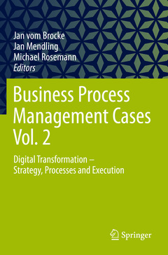 Couverture de l’ouvrage Business Process Management Cases Vol. 2