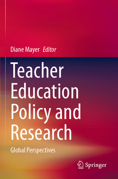 Cover of the book Teacher Education Policy and Research