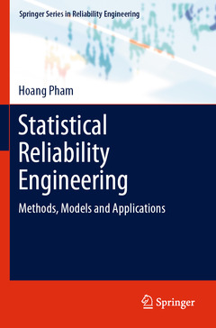 Couverture de l’ouvrage Statistical Reliability Engineering