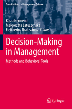 Couverture de l’ouvrage Decision-Making in Management