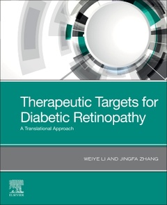 Couverture de l’ouvrage Therapeutic Targets for Diabetic Retinopathy
