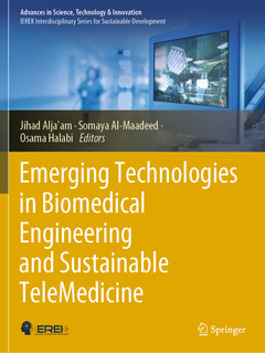 Couverture de l’ouvrage Emerging Technologies in Biomedical Engineering and Sustainable TeleMedicine