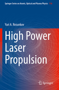 Couverture de l’ouvrage High Power Laser Propulsion