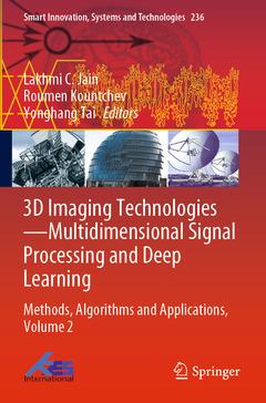 Couverture de l’ouvrage 3D Imaging Technologies—Multidimensional Signal Processing and Deep Learning