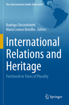 Couverture de l’ouvrage International Relations and Heritage