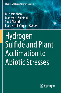 Couverture de l’ouvrage Hydrogen Sulfide and Plant Acclimation to Abiotic Stresses