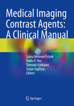 Couverture de l’ouvrage Medical Imaging Contrast Agents: A Clinical Manual