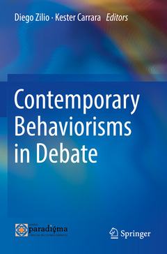 Couverture de l’ouvrage Contemporary Behaviorisms in Debate