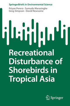 Couverture de l’ouvrage Recreational Disturbance of Shorebirds in Tropical Asia