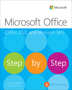 Couverture de l’ouvrage Microsoft Office Step by Step (Office 2021 and Microsoft 365)