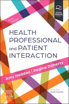 Couverture de l’ouvrage Health Professional and Patient Interaction