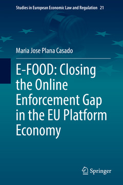 Couverture de l’ouvrage E-FOOD: Closing the Online Enforcement Gap in the EU Platform Economy