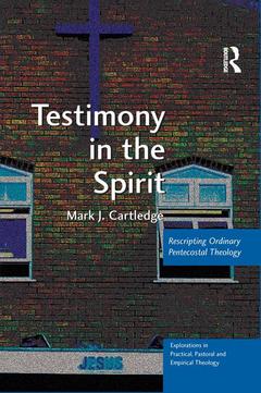 Cover of the book Testimony in the Spirit