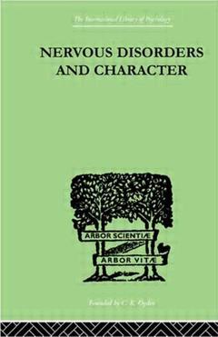 Cover of the book Nervous Disorders And Character