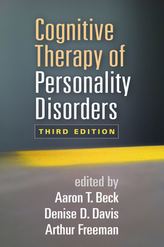 Couverture de l’ouvrage Cognitive Therapy of Personality Disorders, Third Edition
