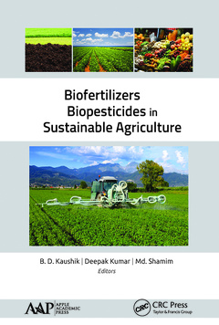 Couverture de l’ouvrage Biofertilizers and Biopesticides in Sustainable Agriculture