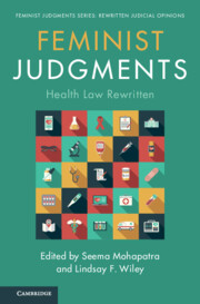 Couverture de l’ouvrage Feminist Judgments: Health Law Rewritten