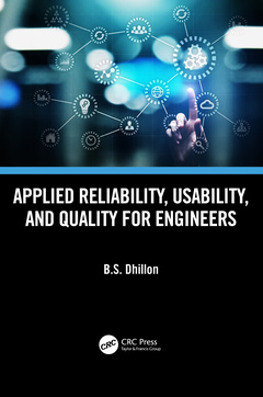 Couverture de l’ouvrage Applied Reliability, Usability, and Quality for Engineers