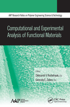 Couverture de l’ouvrage Computational and Experimental Analysis of Functional Materials