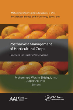 Couverture de l’ouvrage Postharvest Management of Horticultural Crops