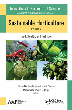 Couverture de l’ouvrage Sustainable Horticulture, Volume 2: