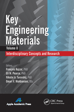 Couverture de l’ouvrage Key Engineering Materials, Volume 2