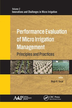 Cover of the book Performance Evaluation of Micro Irrigation Management