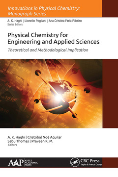 Couverture de l’ouvrage Physical Chemistry for Engineering and Applied Sciences