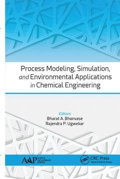 Couverture de l’ouvrage Process Modeling, Simulation, and Environmental Applications in Chemical Engineering