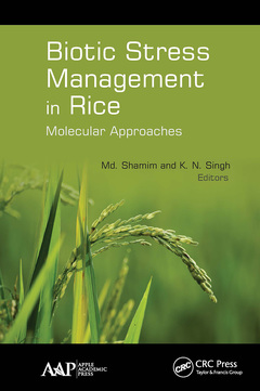 Couverture de l’ouvrage Biotic Stress Management in Rice