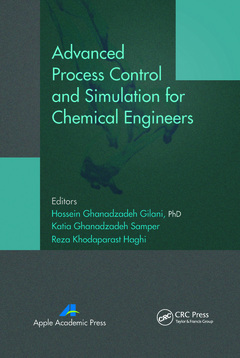 Couverture de l’ouvrage Advanced Process Control and Simulation for Chemical Engineers