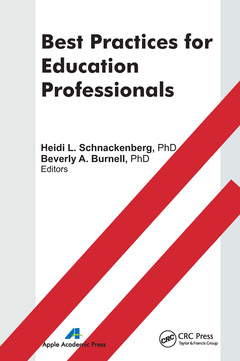 Couverture de l’ouvrage Best Practices for Education Professionals