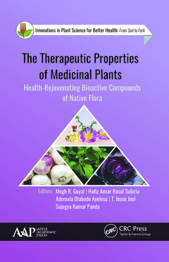 Couverture de l’ouvrage The Therapeutic Properties of Medicinal Plants