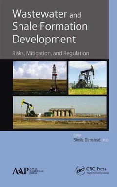 Couverture de l’ouvrage Wastewater and Shale Formation Development