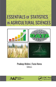 Couverture de l’ouvrage Essentials of Statistics In Agricultural Sciences