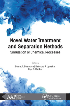 Couverture de l’ouvrage Novel Water Treatment and Separation Methods