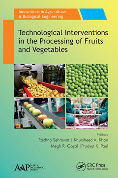Cover of the book Technological Interventions in the Processing of Fruits and Vegetables